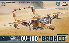 KittyHawk OV10D Bronco Turboprop Light Attack Aircraft Plastic Model Airplane Kit 1/32 Scale #32003