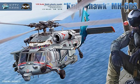 KittyHawk 1/35 MH60S Knighthawk Helicopter