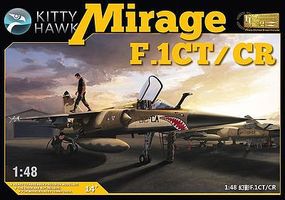 KittyHawk Mirage F1 CT/CR Fighter Plastic Model Airplane Kit 1/48 Scale #80111