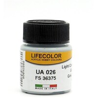 Lifecolor Light Compass Ghost Grey FS36375 (22ml Bottle) UA026 Hobby and Model Acrylic Paint #26