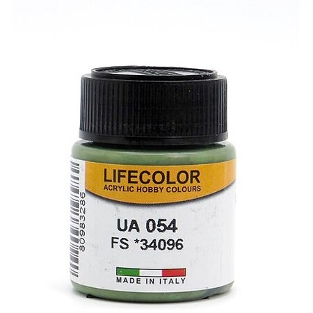 Lifecolor Green RLM82 FS34096 (22ml Bottle) UA 054 Hobby and Model Acrylic Paint #54