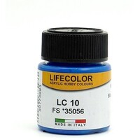 Lifecolor Matt Dark Blue FS35052 (22ml Bottle) Hobby and Model Acrylic Paint #lc10