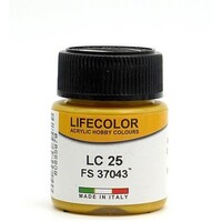 Lifecolor Matt Gold FS37043 (22ml Bottle) Hobby and Model Acrylic Paint #lc25