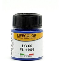 Lifecolor Gloss Dark Blue FS15052 (22ml Bottle) Hobby and Model Acrylic Paint #lc60