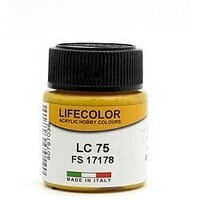 Lifecolor Gloss Gold FS17043 (22ml Bottle) Hobby and Model Acrylic Paint #lc75