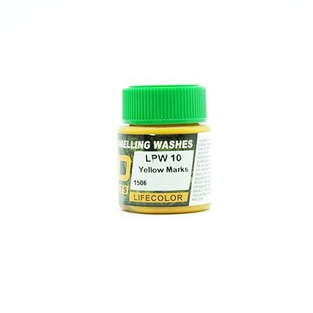 Lifecolor Yellow Marks Liquid Pigment for LP2 Rust Wizard (22ml) Hobby ...