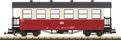 LGB HSB Pass Car Set 2nd Class G Scale Model Train Passenger Car #37732