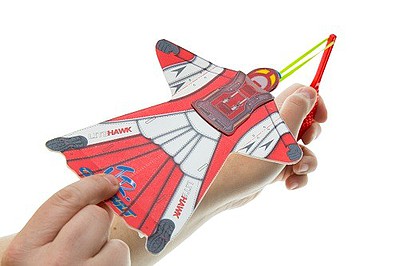 Litehawk Junior- Catapult Wingsuit Foam Glider w/Hand Launcher (8.5L)