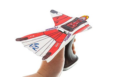 Litehawk Junior- Quick Charge Wingsuit Foam Glider w/Flash Charger (7.55L)