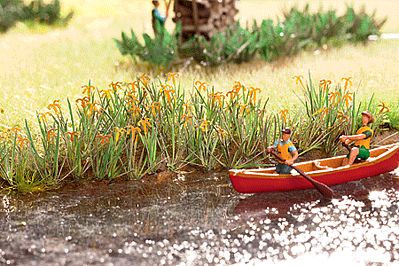 Life-Like Water Lilies SceneMaster Botanicals Kit Model Railroad Grass Earth HO Scale #1077