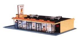Ace Super Market Kit Model Train Building HO Scale #1330