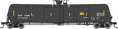 Life-Like-Proto 55 Trinity Modified 30,145-Gallon Tank Car - Ready to Run Siouxland Ethanol SIOX #31080 (black, white, yellow conspicuity marks)
