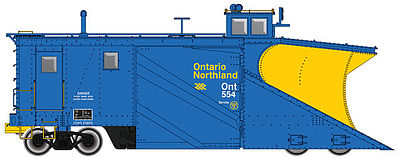 Life-Like-Proto Russell Snowplow Ontario Northland #554 HO Scale Model Train Freight Car #110022