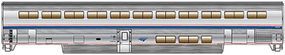 Life-Like-Proto 85' Pullman-Standard Superliner I Coach Amtrak Phase IVb HO Scale #11013