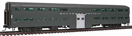 Life-Like-Proto 85 Pullman-Standard Bi-Level Commuter Coach - Lighted - Ready To Run Southern Pacific(TM) (Gray w/decal)