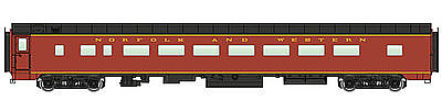 Life-Like-Proto 85 PS 56-Seat Coach LTD Norfolk & Western HO Scale Model Train Passenger Car #16605