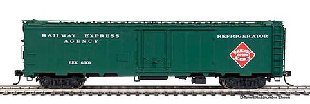 Life-Like-Proto 50 REA Riveted Steel Express Reefer Railway Express Agency (Early) #1