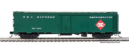Life-Like-Proto 50 REA Riveted Steel Express Reefer Railway Express Agency #3
