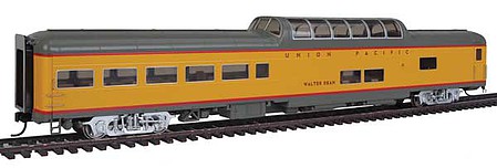 Life-Like-Proto 85 ACF Dome Lounge - Ready to Run Union Pacific(R) Heritage Fleet UPP 9005 Walter Dean (Armor Yellow, gray, red)