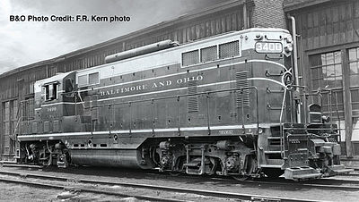 Life-Like-Proto EMD GP7 DCC Baltimore & Ohio #3400 HO Scale Model Train Diesel Locomotive #42102