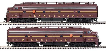 Life-Like-Proto EMD E8 A-A with LokSound 5 Sound & DCC Pennsylvania Railroad Class EP-22 #5706A, 5788A (single-stripe)