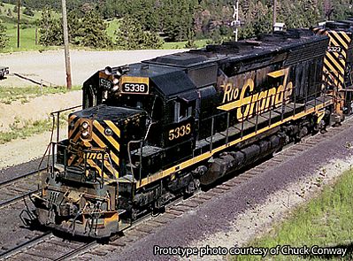 Life-Like-Proto EMD SD45 DC Denver & Rio Grande Western #5331 HO Scale ...