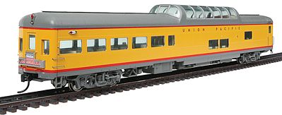 Life-Like-Proto 85 ACF Observation Dome Lounge Lighted Union Pacific HO Scale Model Train Passenger Car #9236