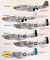 Lifelike-Decals 1/48 Lifelike Decals P-51 Mustang p-5