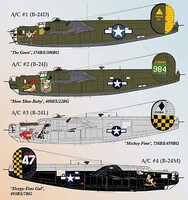 Lifelike-Decals B-24 Liberator Decals part 4
