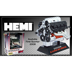 Lindberg DODGE HEMI 6.1 SRT Motor Assembled