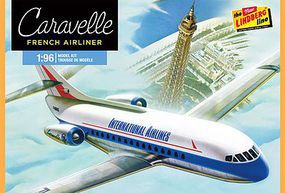 Lindberg Caravelle French Airliner Plastic Model Airplane Kit 1/96 Scale #513