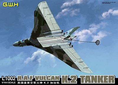 Lion-Roar 1/144 Vulcan K2 RAF Tanker Aircraft (Plastic Kit)