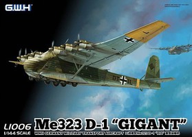 Lion-Roar WWII Me323D1 Gigant German Military Transport Plastic Model Aircraft Kit 1/144 Scale #1006
