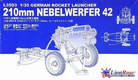 Lion-Roar German Rocket Launcher 210mm Nebelwerfer 42 Plastic Model Weapon Kit 1/35 Scale #3503
