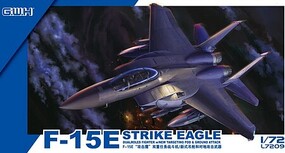 Lion-Roar USAF F15E Strike Eagle Dual-Roles w/New Items Plastic Model Aircraft Kit 1/72 Scale #7209