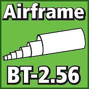 LOC Airframe Tubing 2.56 inch Model Rocket Body Tube #bt256