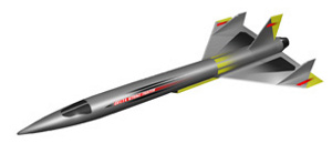 LOC Star Fighter 152 Level 4 Model Rocket Kit #pk7