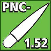 LOC Plastic Nose Cone 1.52 Model Rocket Nose Cone #pnc152