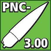 LOC Plastic Nose Cone 3.00 Model Rocket Nose Cone #pnc300