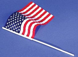 US Flag Small 6''x9'' nylon (6/pk)