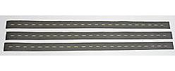 Leisuretime Straight Passing Zone with Yellow lines N Scale Model Railroad Road Accessory #101