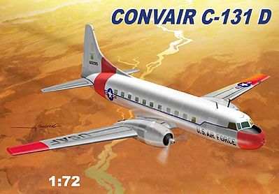 Mach2 Convair C131D USAF Aircraft Plastic Model Airplane Kit 1/72 Scale #51