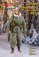 Mars WWII German Paratroopers Winter Uniform Plastic Military Figures 1/32 Scale #32034
