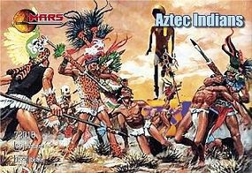 Mars Aztec Warriors (30) Plastic Model Cowboy and Indian 1/72 Scale #72018