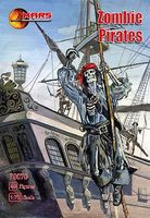 Mars Zombie (Skeleton) Pirates (48) Plastic Model Fantasy Figure 1/72 Scale #72070