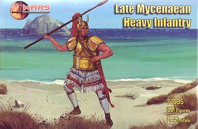 Mars Late Mycenaean Heavy Infantry (30) Plastic Model Military Figure 1/72 Scale #72085