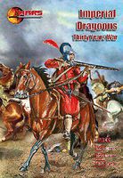 Mars Thirty Years War Imperial Dragoons (12) Plastic Model Military Figure 1/72 Scale #72096