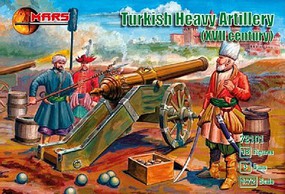 Mars XVII Century Turkish Heavy Artillery Plastic Military Figures 1/72 Scale #72101