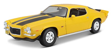 Maisto 1/18 1971 Chevrolet Camaro (Yellow)