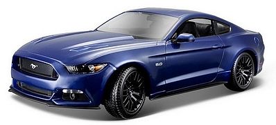 Maisto 2015 Ford Mustang (Blue) Diecast Model Car 1/18 Scale #31197blu